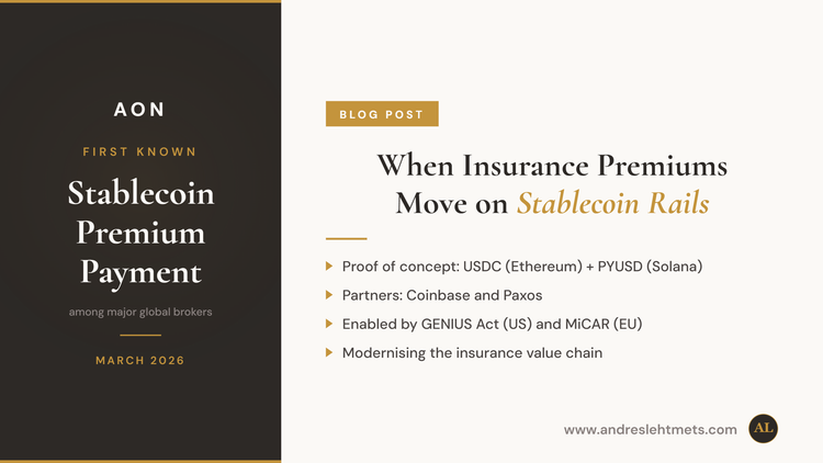 Stablecoins Meet Insurance: Aon's Proof of Concept