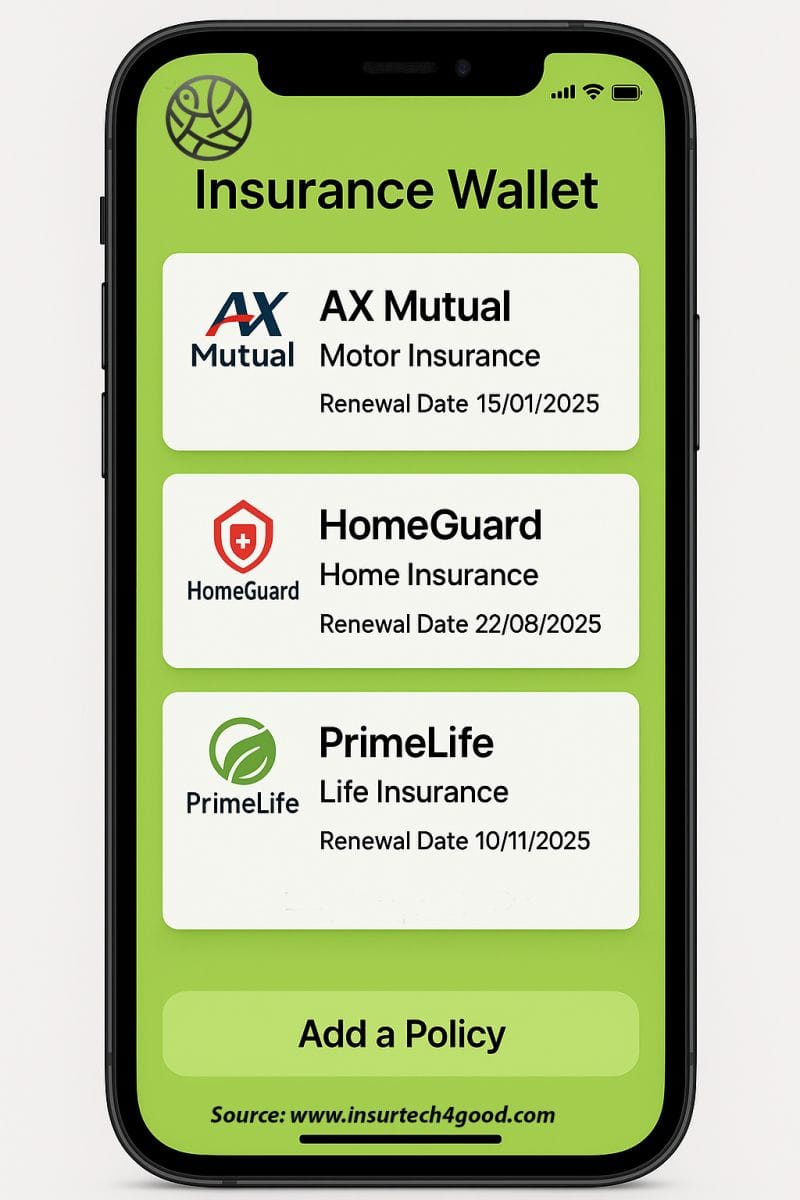Open Insurance Use Case: Insurance Wallet